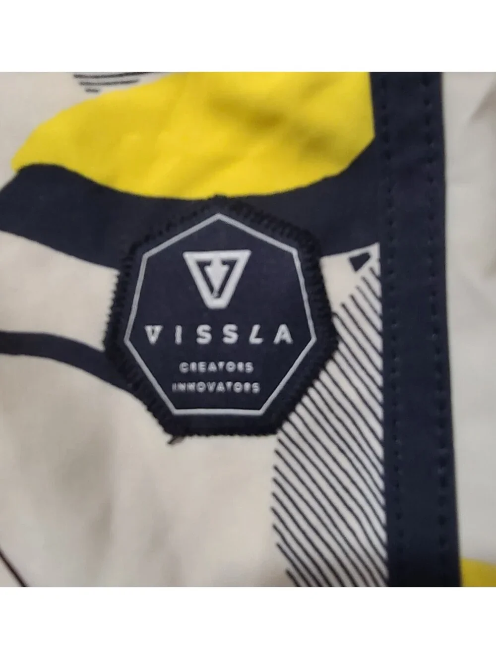 Vissla Board Shorts Mens Sz 32 Medium White 9
